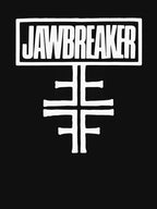 Jawbreaker Distressed White Logo Shirt