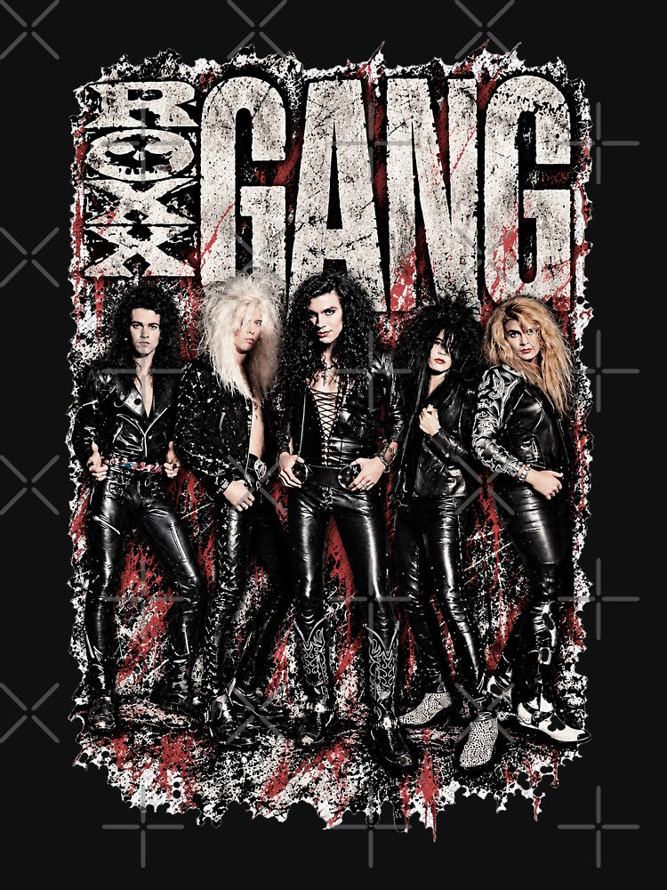 Roxx Gang Vintage 80s Sleaze Rock & Glam Metal Shirt