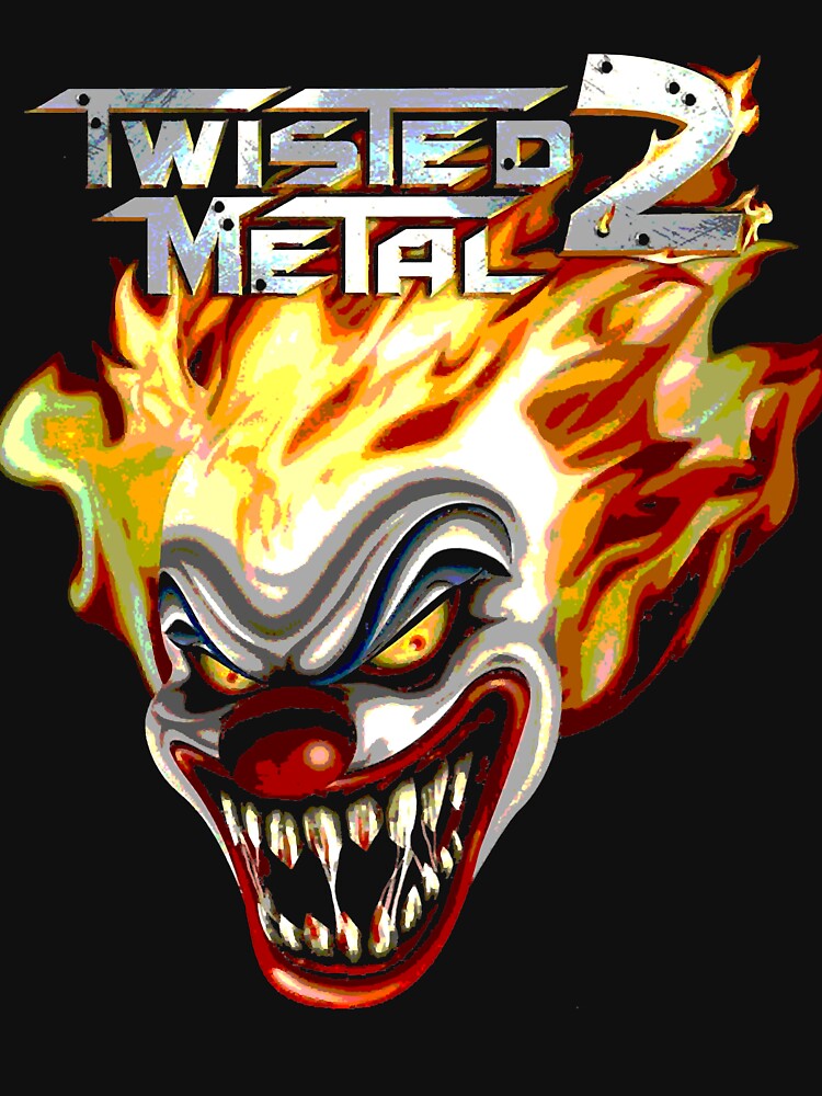 Twisted Metal 2 Black Png Shirt
