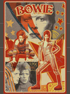 Ziggy Stardust Collage Shirt