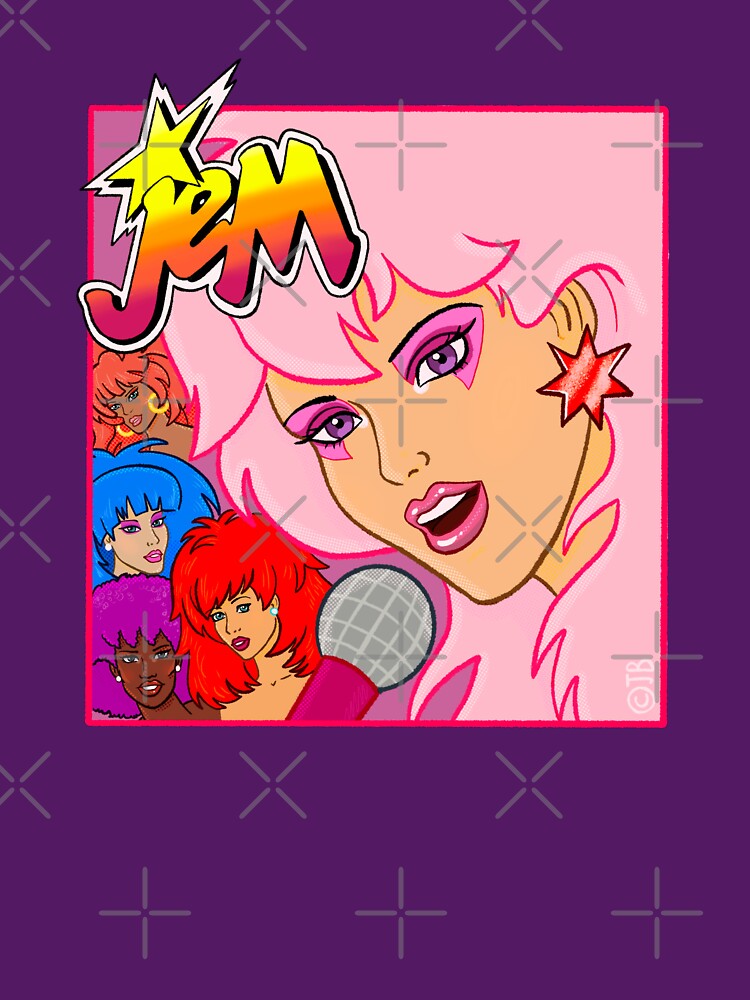 80S Jem And The Holograms Heads Shirt
