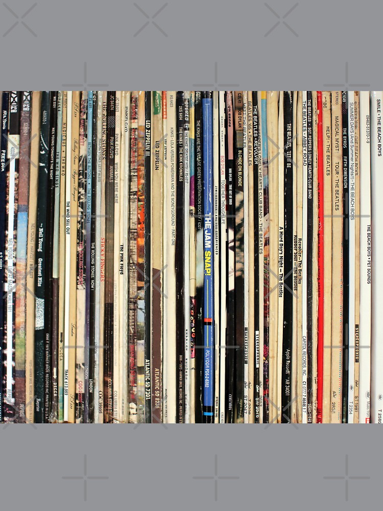Rock Vinyl Records Shirt