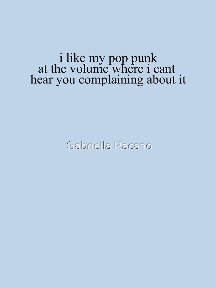 Pop Punk Shirt