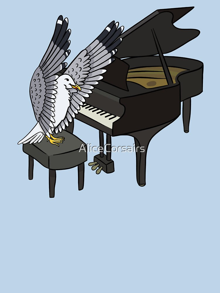 Keyboard Playin' Seabird Shirt