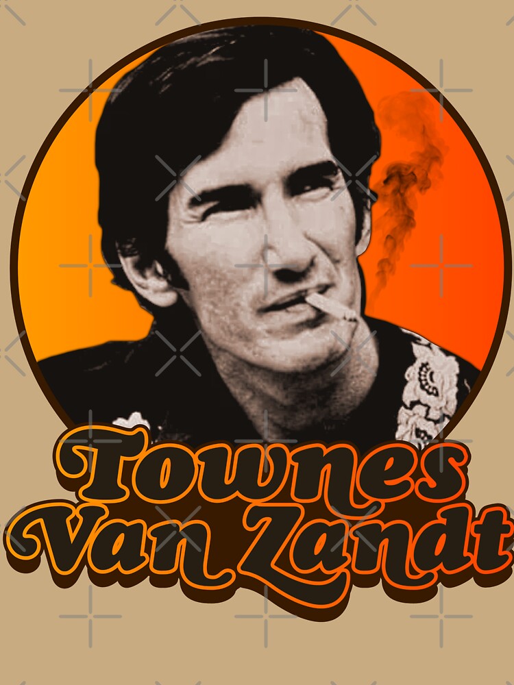 Townes Van Zandt Retro Outlaw Country Tribute Shirt