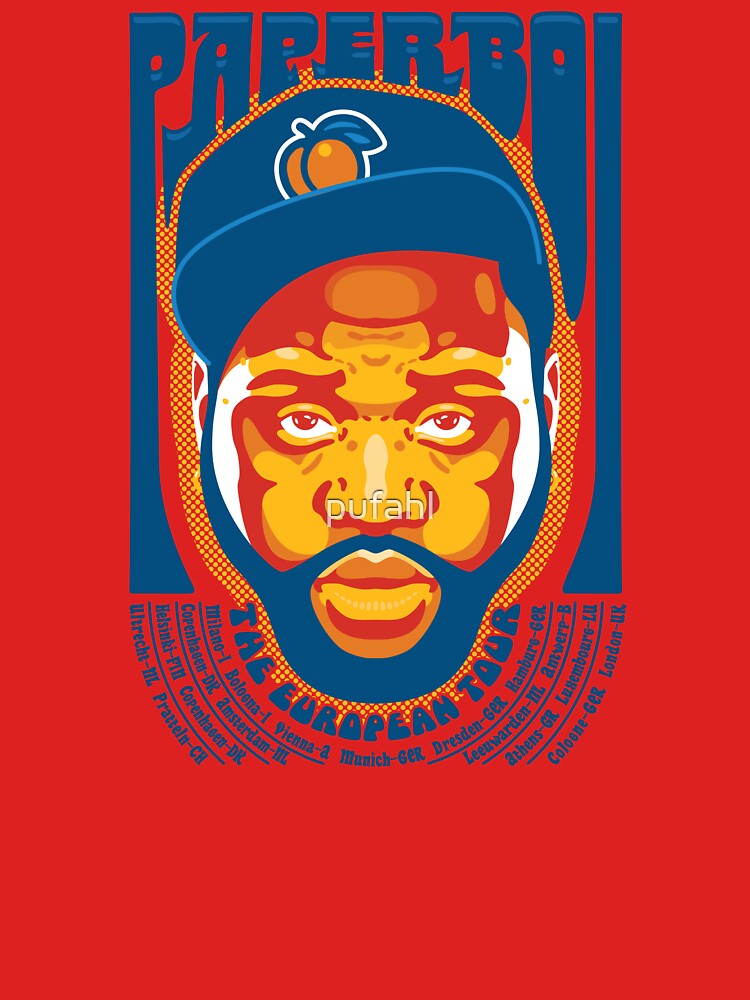 Paper Boi The European Tour Shirt
