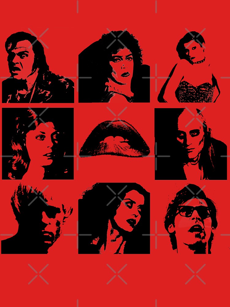 Rocky Horror Show Characters Shirt
