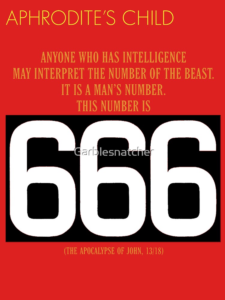 Aphrodite's Child - 666 Shirt