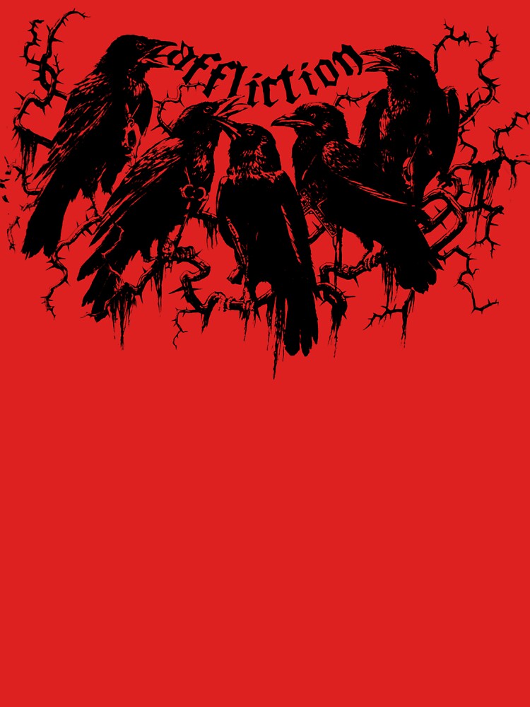 Affliction Crows Sematary Ghost Mountain Shirt
