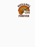 Rock And Roll Live Forever Retro Shirt