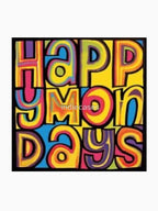 Happy Monday S 90s Britpop Manchester Band Shirt