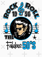 Rock Rockabilly Music 1950s Sock Hop Rock N Roll Rockers Greaser Shirt