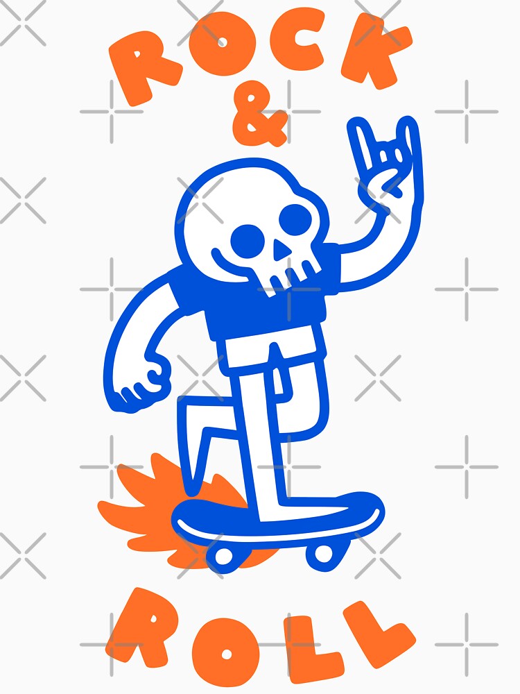 ROCK & ROLL SKULL Shirt