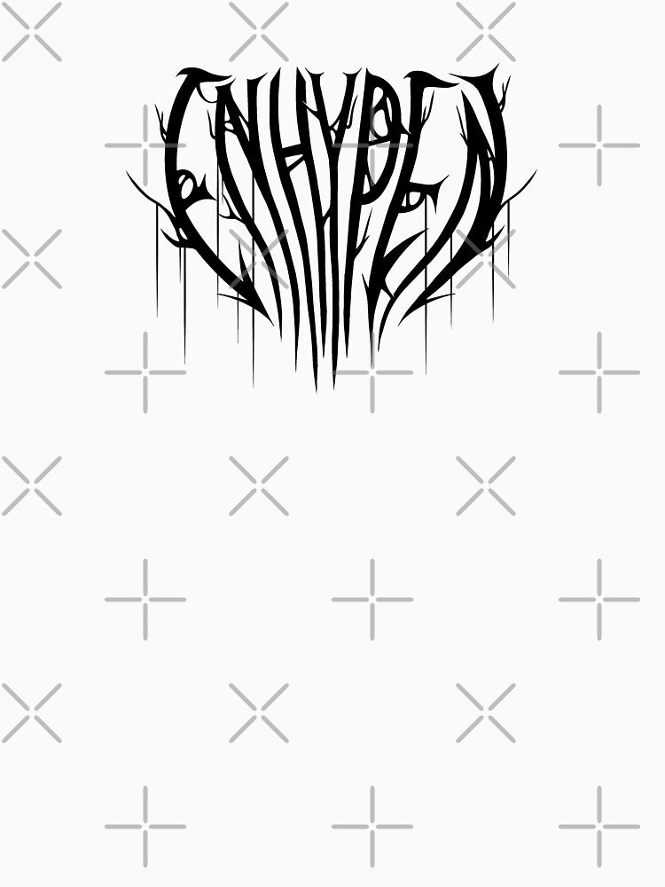 Enhypen Metal Logo Shirt