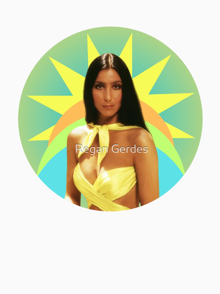 Yellow Cher Sunburst Shirt