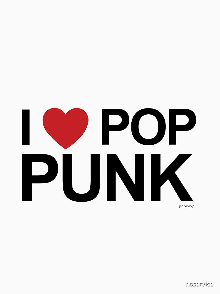 I Love Pop Punk Shirt
