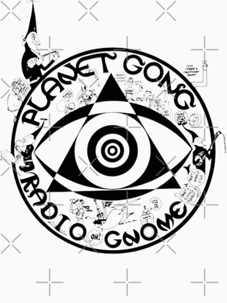 Planet Gong Radio Gnome Mandala Shirt