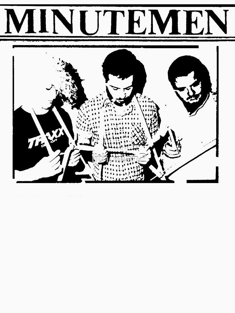 Minutemen Punk Band Shirt