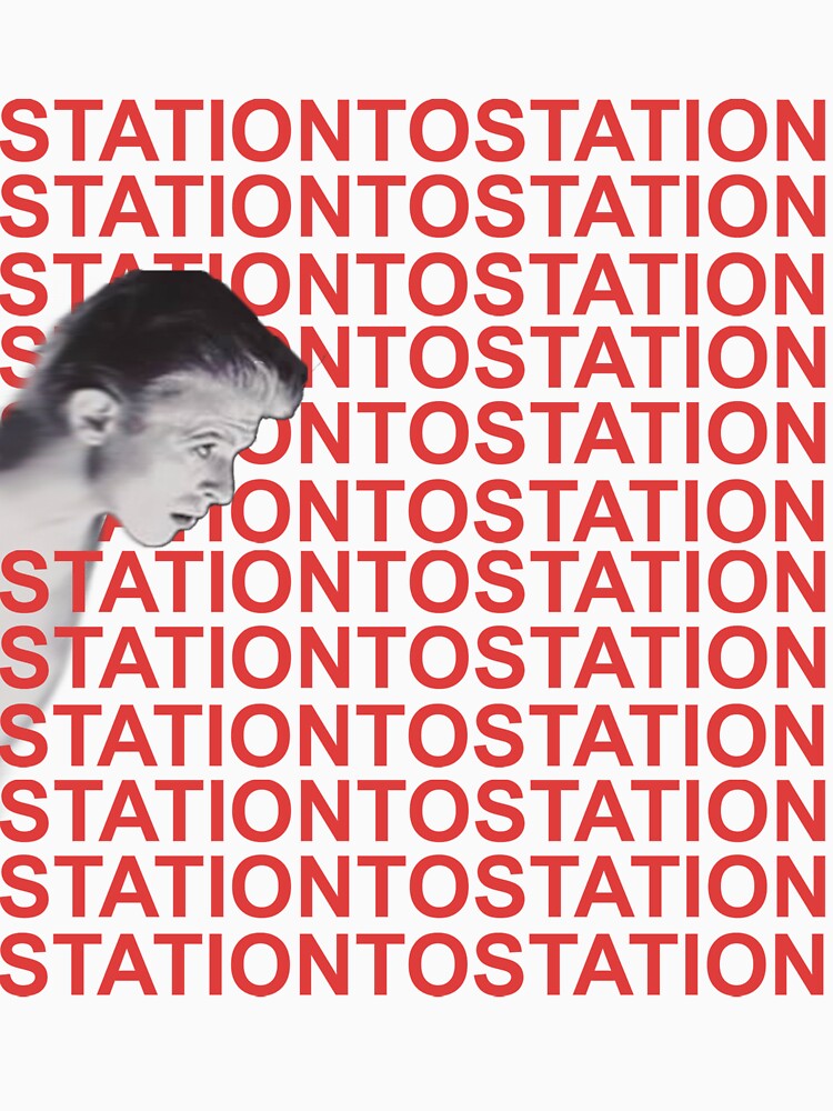 Station To Station David Bowie Shirt