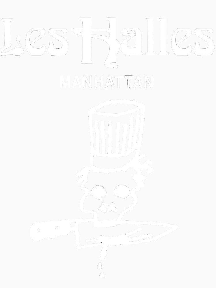 Retro Bourdain Les Halles Men Women Design Shirt