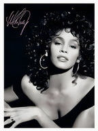 Whitney Houston Iconic Music Legend Black & White Portrait Limited Shirt