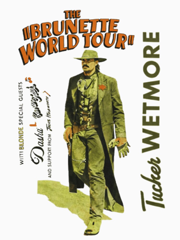 Tucker Wetmore The Brunettes World Tour 2026 Shirt