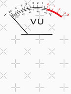 Retro VU Meter - Vintage Audio Sound Analog Music Shirt