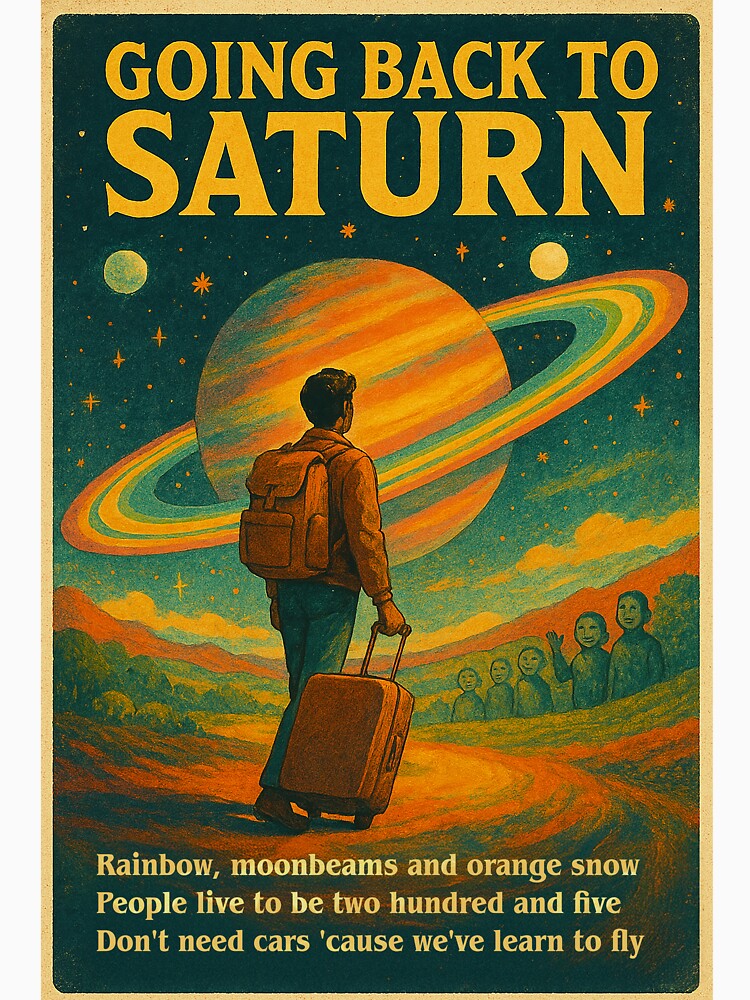 Saturn Stevie Wonder Shirt