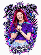 Chiquita BABYMONSTER Circuit Legend Purple Graphic Esports Core Shirt