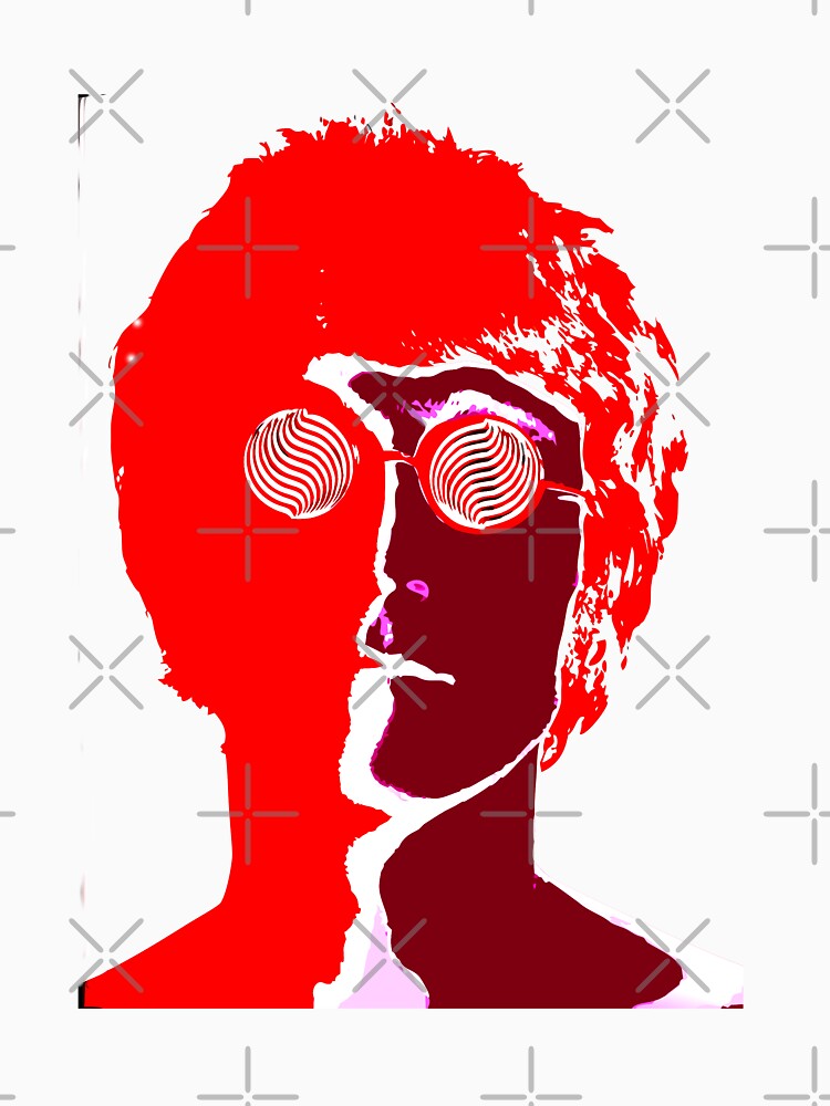John Lennon Pop Art Portrait Beatles Retro Music Icon Shirt