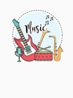 Melody In Motion Dynamic Music Design Shirt