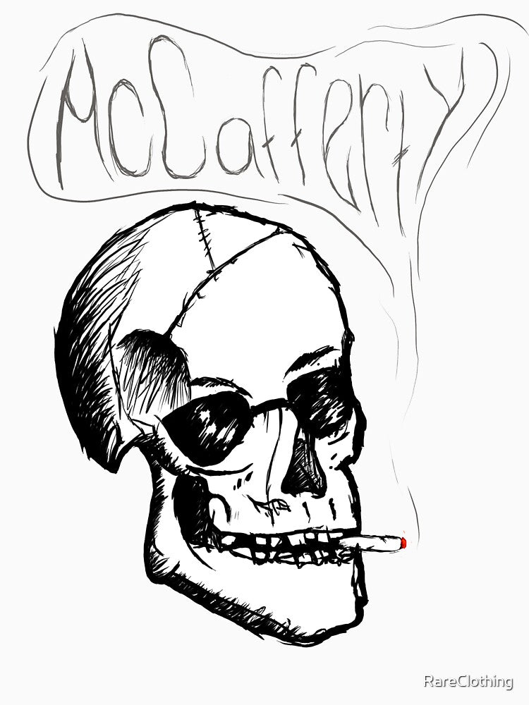 McCafferty Smoking Skull Shirt