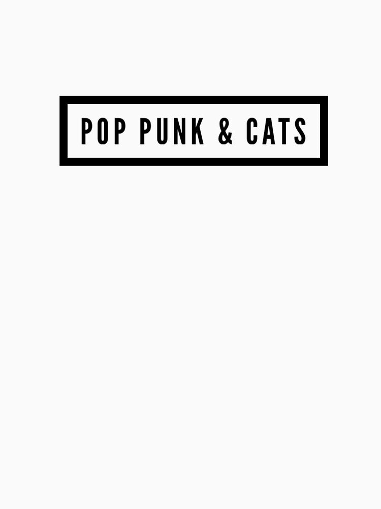 Pop Punk & Cats Shirt