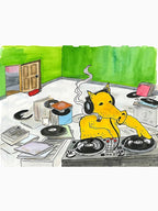 Quasimoto DJ Shirt