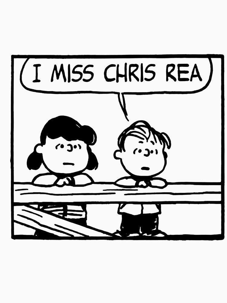 I Miss Chris Reas Snoopy-Cartoon Shirt