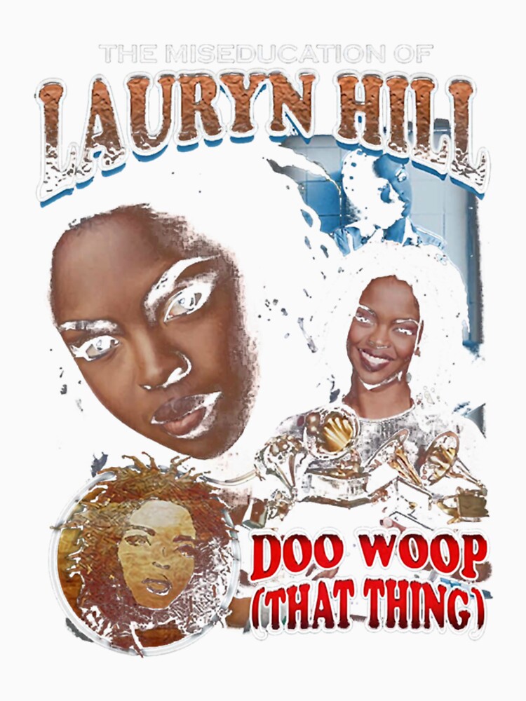 Retro Men Lauryn Hill_s Fans 90s Hip Hop Shirt