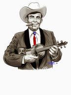 Bob Wills - An Illustration By Paul Cemmick Shirt