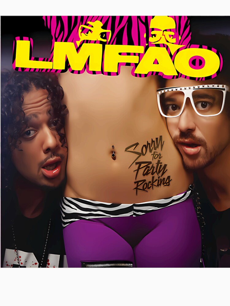 LMFAO Sorry For Party Rocking Album Cover Graphic Shirt
