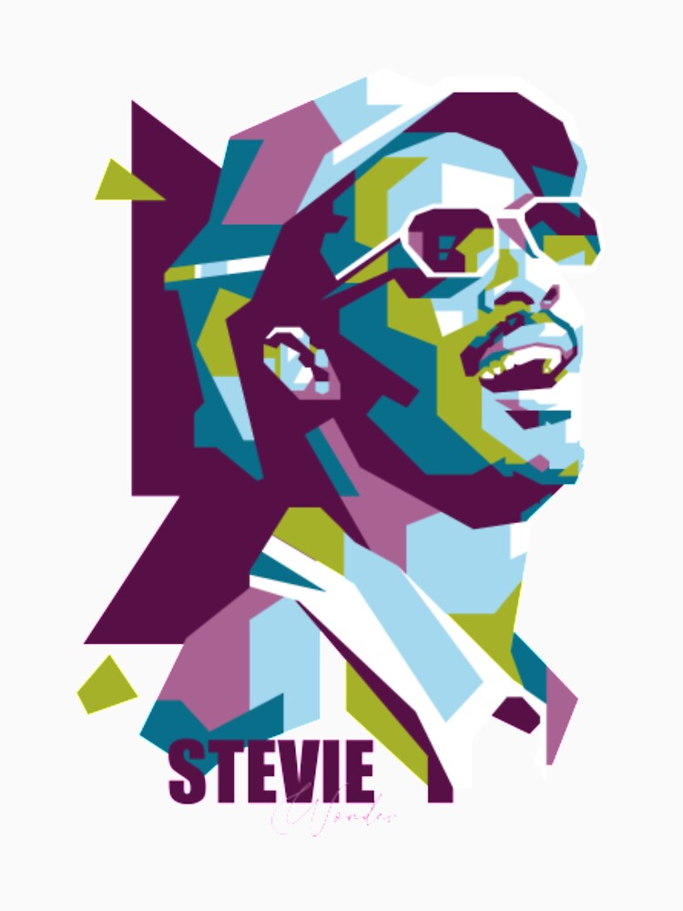 Stevie Wonder Stevie Wonder Popart __ 1 Shirt