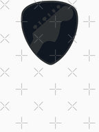 Guitar Neck On Guitar Pick Shirt
