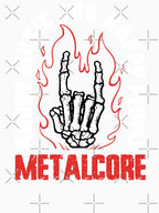 Metalcore Angry Music For Happy People Funny Metalcore Fan Shirt