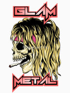 Glam Metal Skull Shirt