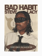 Steve Lacy Bad Habit Portrait Graphic Shirt