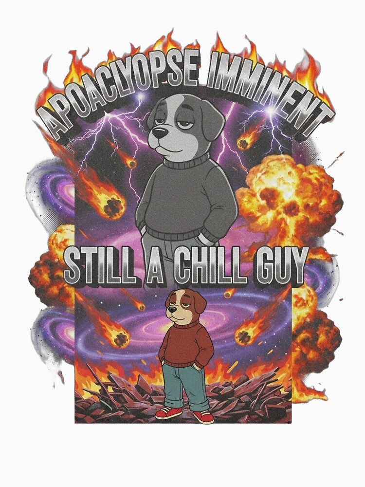 Vintage 90s Bootleg Rap Tour Chill Guy Shirt