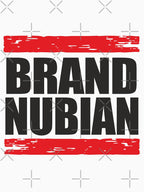 Brand Nubian Old School Hip Hop Golden Age Shirt