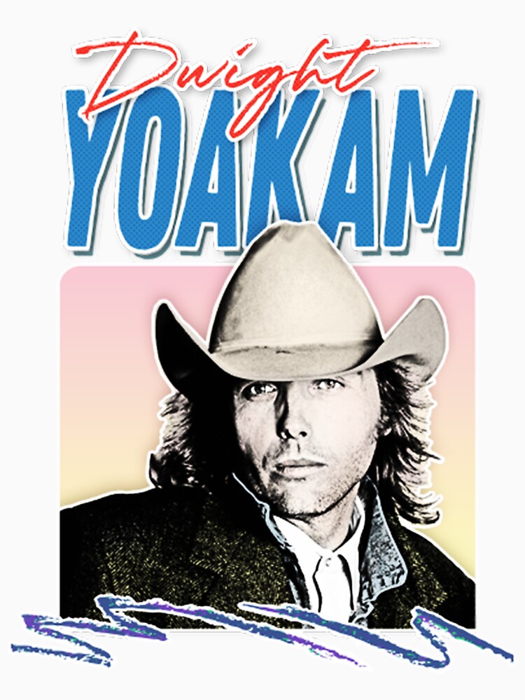 Dwight Yoakam 80s Styled Retro Design Shirt