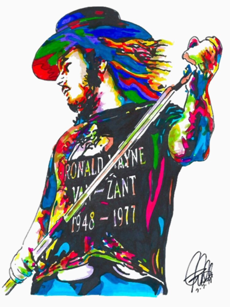 Action Illustrasion Lynyrd Skynyrd Shirt