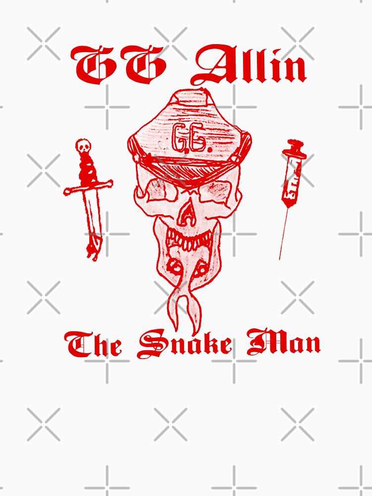 GG ALLIN - THE SNAKE MAN Shirt