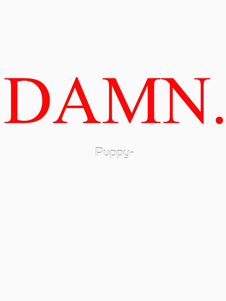 Kendrick Lamar - DAMN Shirt