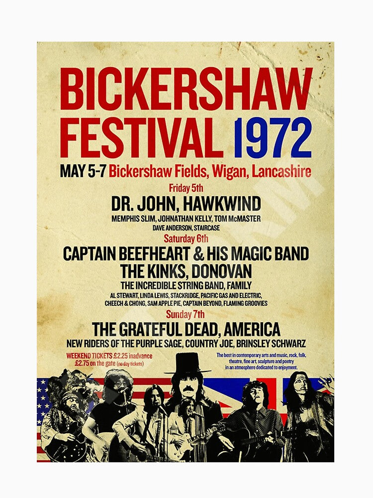 BICKERSHAW FESTIVAL 1972 Shirt